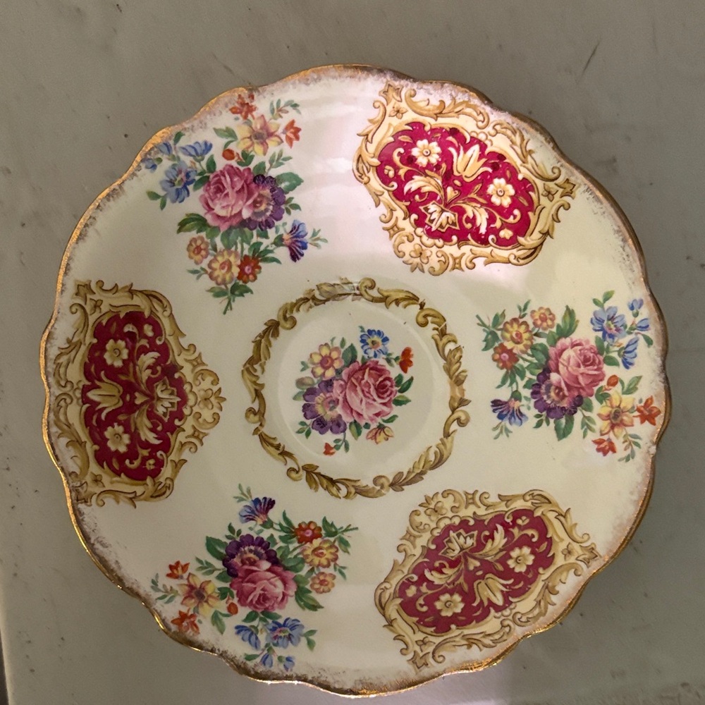 Vintage Empress Porcelain Tray or Trinket Dish by James Kent Ltd